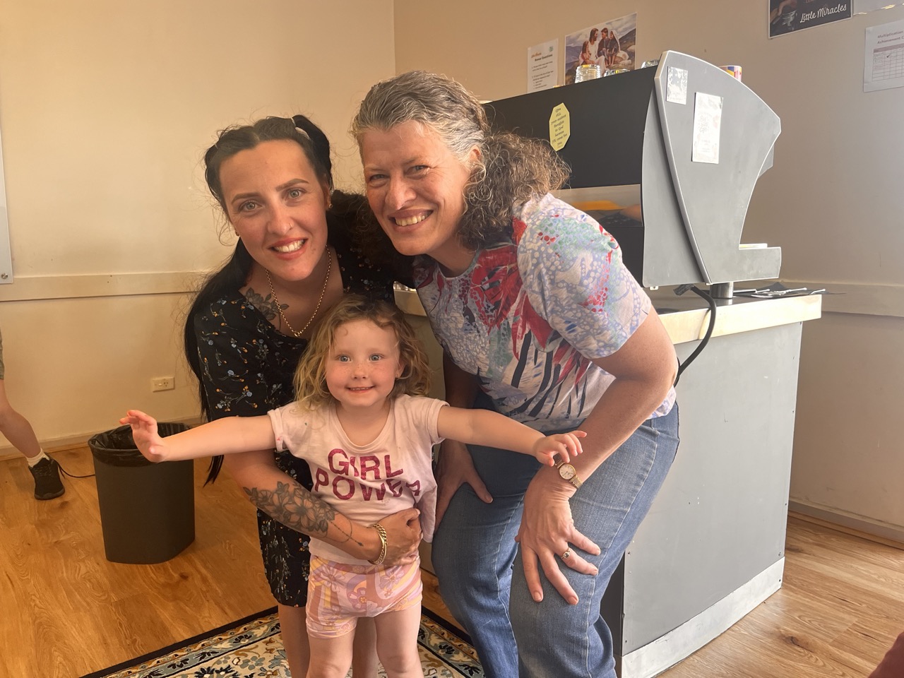 Lisa Milla and Christine
