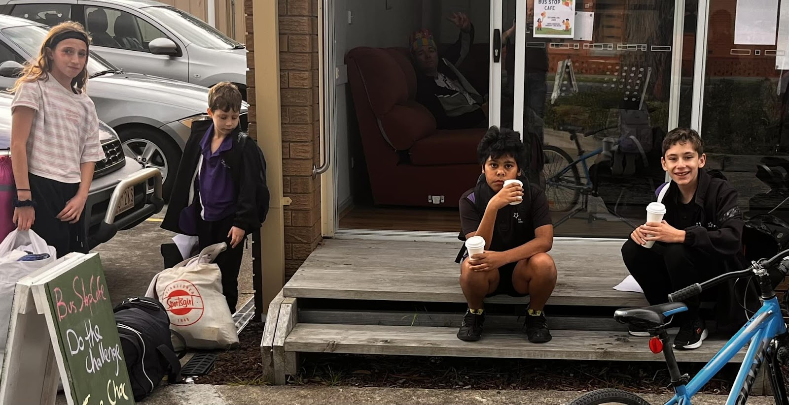 kids outside